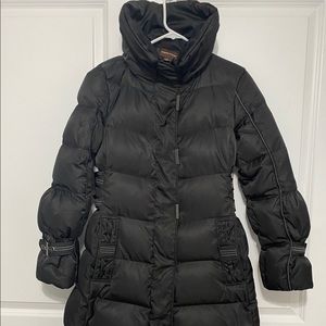 Adrienne Vitttadini black puffer coat